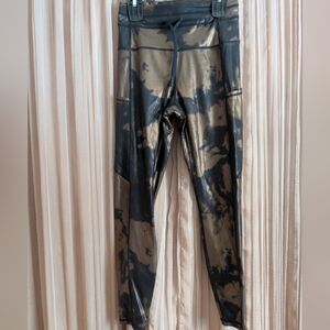 Zyia Hendrix Metallic Leggings